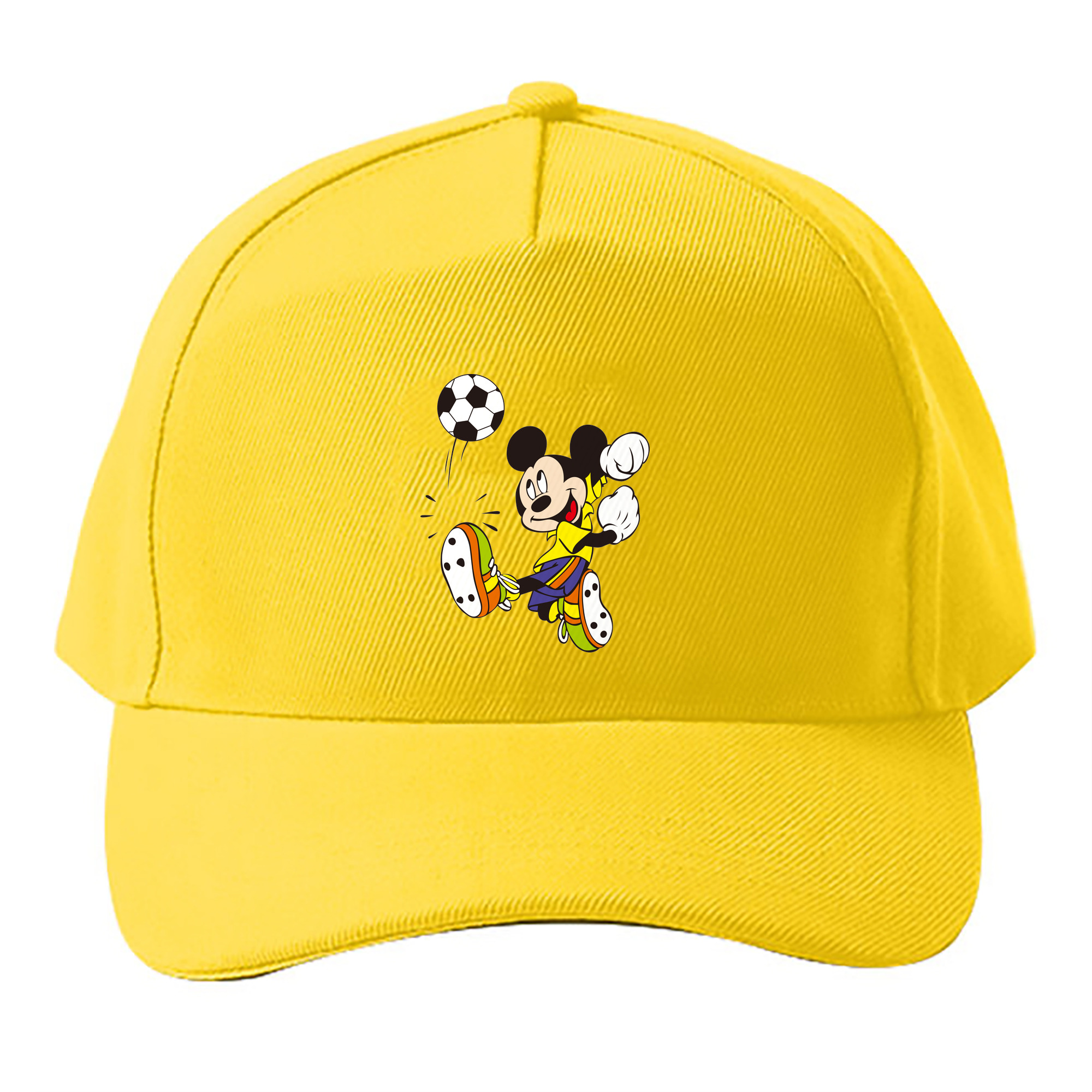 （画像用） ミッキーマウス Mickey Mouse ベースボールキャップ 綿100％ 男女兼用 帽子 スポーツ